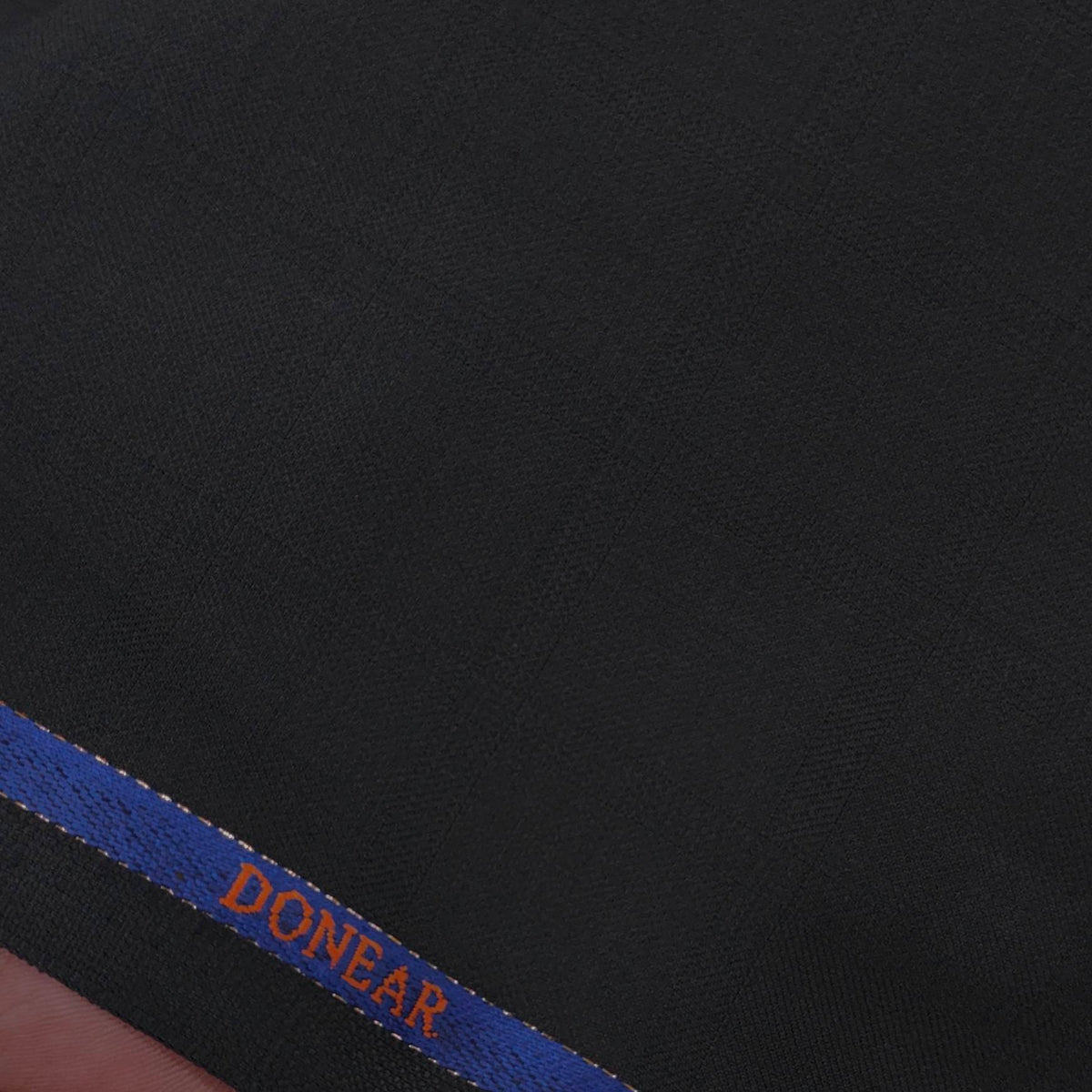Trouser Fabric Donear Wool Blended Mild Broad Check Colour Dark Mocha Brown