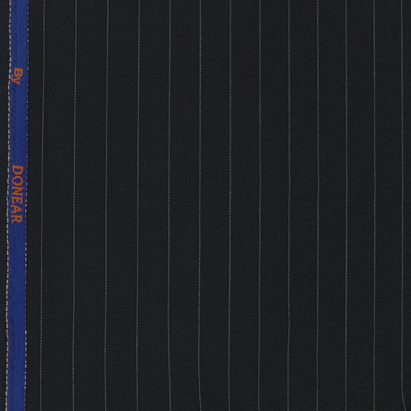 Trouser Fabric Donear Wool Blended Broad Lining Colour Black