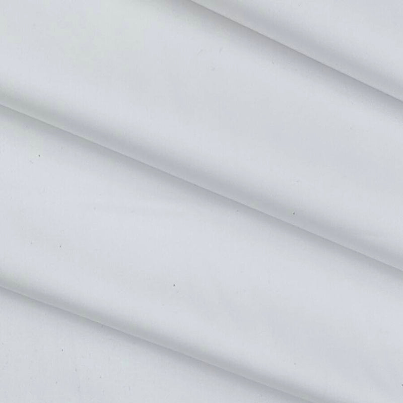 Trouser Fabric Donear Giza Cotton Plain Colour White