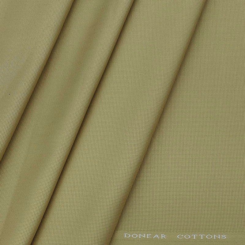 Trouser Fabric Donear Lycra Pure Cotton Structured Colour Camel Brown
