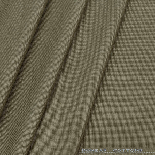 Trouser Fabric Donear Lycra Pure Cotton Structured Colour Croissant Brown