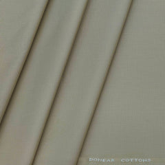 Trouser Fabric Donear Lycra Pure Cotton Structured Colour Cream