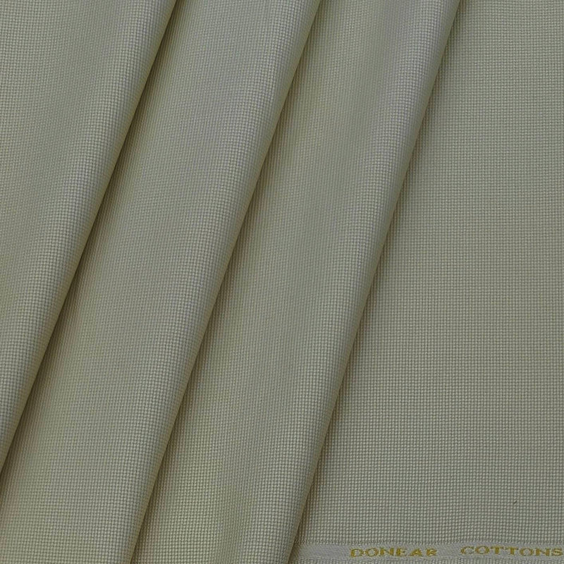 Trouser Fabric Donear Lycra Pure Cotton Structured Colour Welsh flint Cream