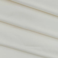 Trouser Fabric Donear Giza Cotton Plain Colour Off White