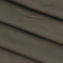 Trouser Fabric Donear Lycra Pure Cotton Structured Colour Hardwood Brown