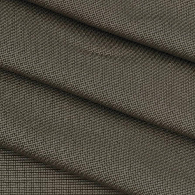 Trouser Fabric Donear Lycra Pure Cotton Structured Colour Hardwood Brown