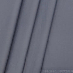 Trouser Fabric Donear Lycra Pure Cotton Structured Colour Purplish Violet Grey