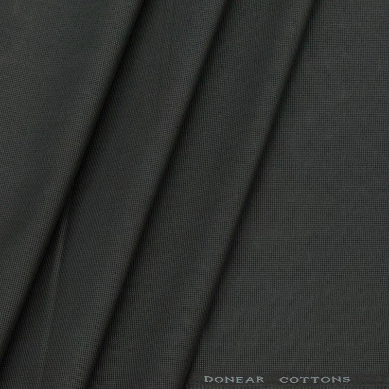 Trouser Fabric Donear Lycra Pure Cotton Structured Colour Artichoke Green