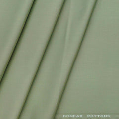 Trouser Fabric Donear Pure Cotton Plain Colour Pista Green