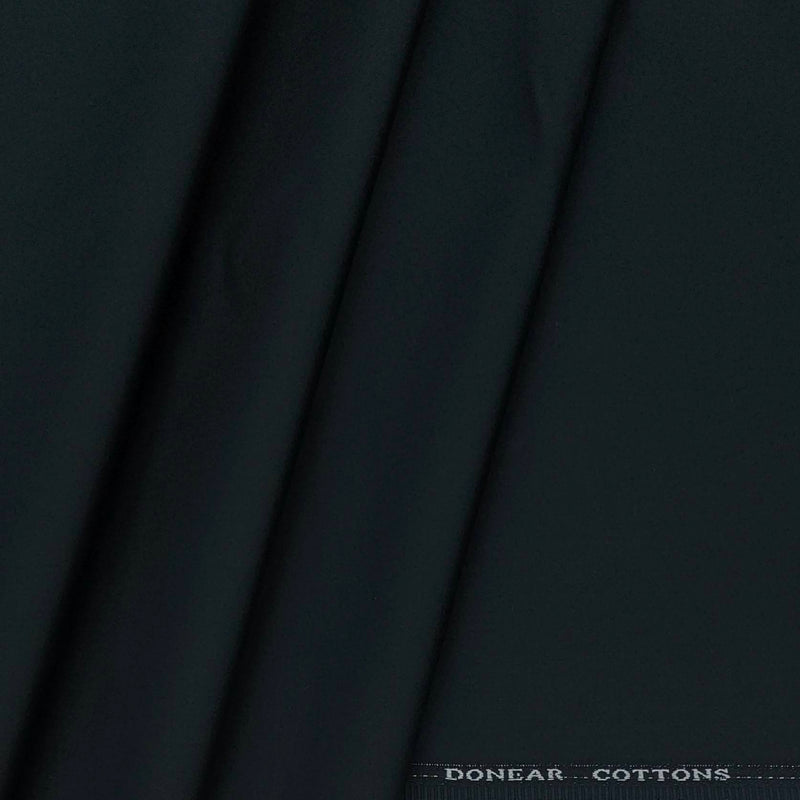 Trouser Fabric Donear Pure Cotton Plain Colour Kaitoke Green