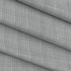 Trouser Faric Donear 4Way Lycra Premium Broad Check Colour Light Grey