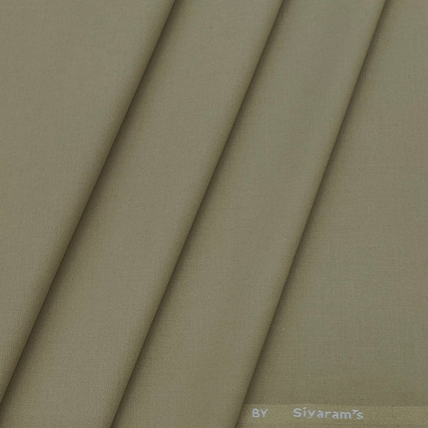 Trouser Faric Siyaram 4Way Lycra Premium Plain Colour Beige