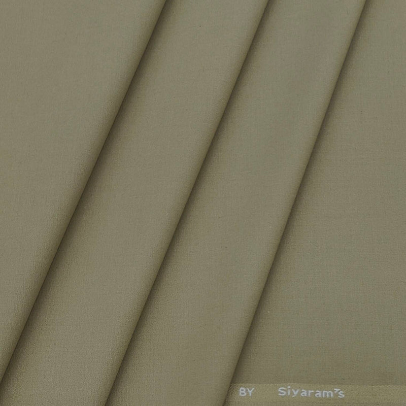 Trouser Faric Siyaram 4Way Lycra Premium Plain Colour Beige
