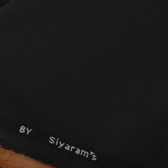 Trouser Faric Siyaram 4Way Lycra Premium Plain Colour Onyx Grey
