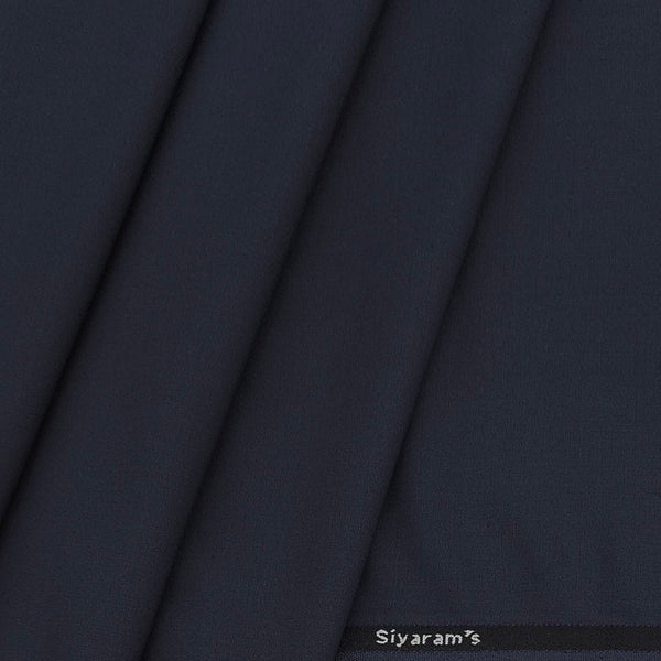 Trouser Faric Siyaram 4Way Lycra Premium Plain Colour Anchor Grey