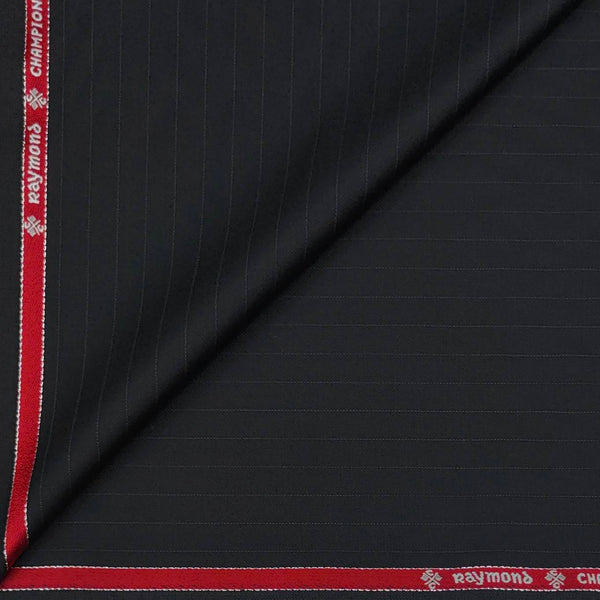 Trouser Fabric Raymond 90s Wool Blended Lining Colour Onyx Grey