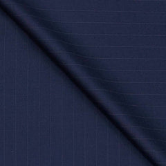 Trouser Fabric Raymond 90s Wool Blended Lining Colour Blue