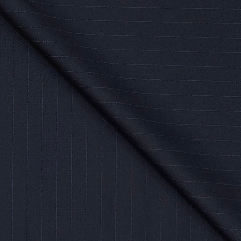 Trouser Fabric Raymond 90s Wool Blended Lining Colour Space Blue