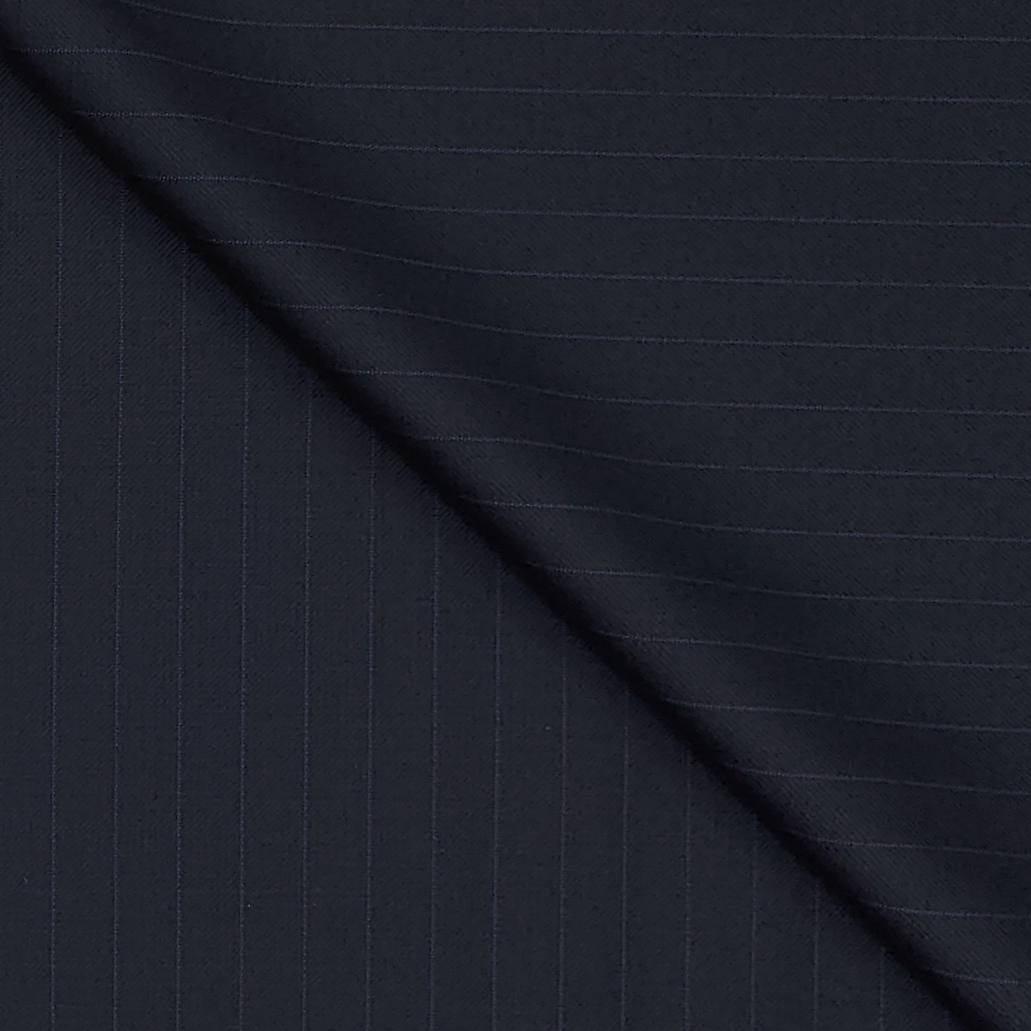 Trouser Fabric Raymond 90s Wool Blended Lining Colour Space Blue