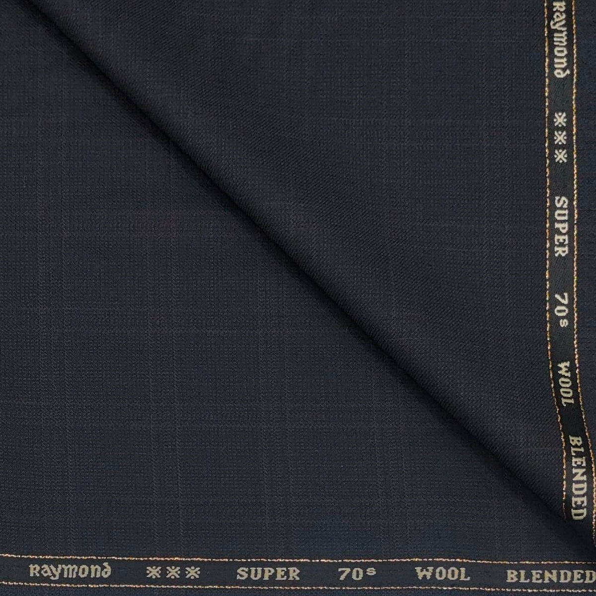 Trouser Fabric Raymond 70s Wool Blended Broad Check Colour Brown N Wine