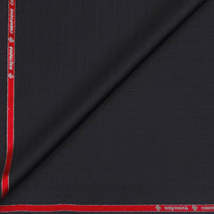 Trouser Fabric Raymond 90s Wool Blended Lining Colour Dark Wine