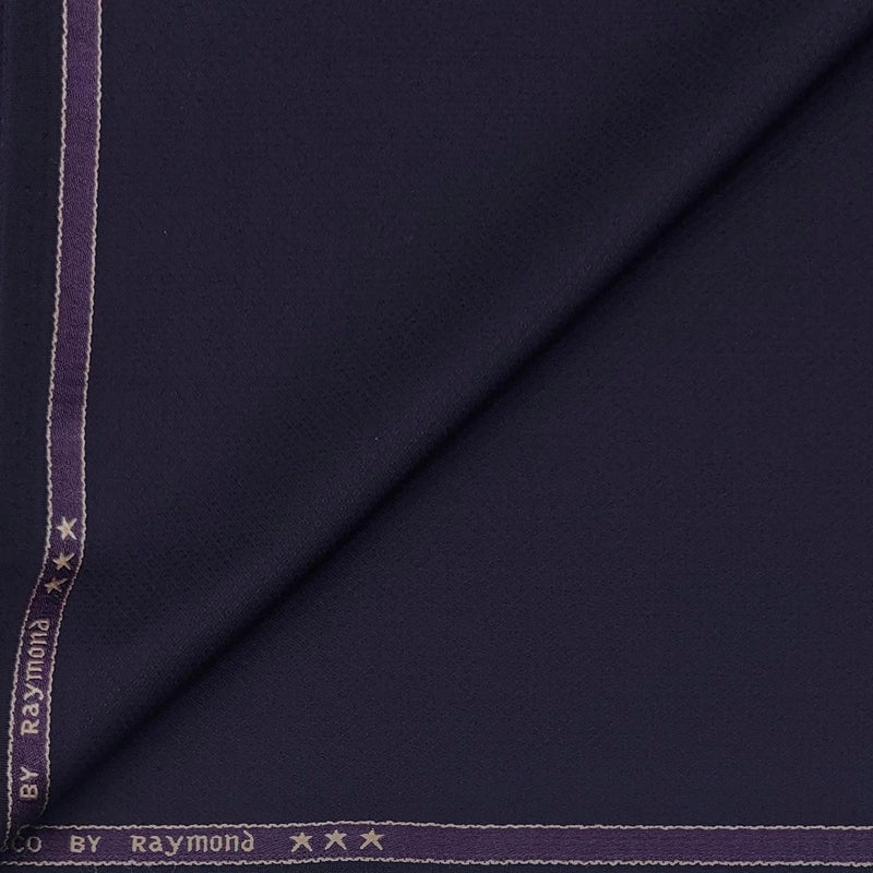 Suiting (1.85 mtr) Trouser Fabric Raymond Poly Viscose  Dotted Colour Wine