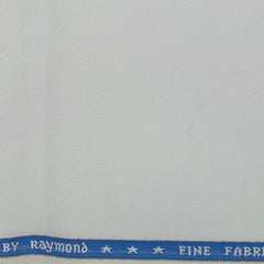 Suiting (1.65 mtr) Trouser Fabric Raymond 90s Wool blended Dotted Colour Cream