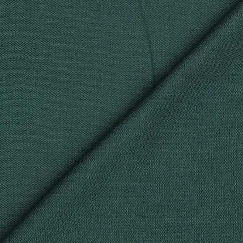 Suit Fabric Raymond Poly Viscose Self Slub Color Green