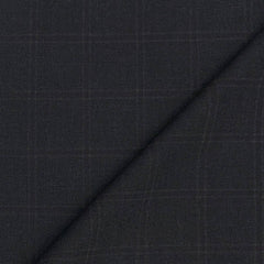 Suiting (1.75 mtr) Trouser Fabric Ocm Poly Viscose Broad Check Colour Brown