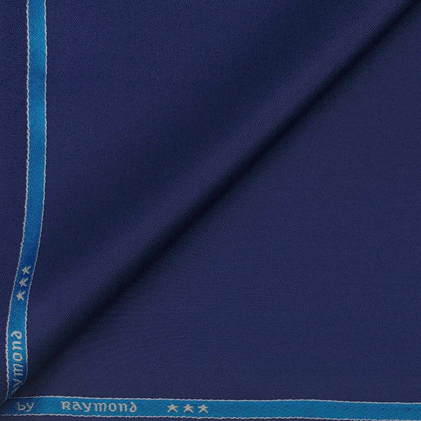 Suiting (1.70 mtr) Trouser Fabric Raymond Poly Viscose Plain Colour Navy Blue
