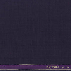 Suiting (1.80 mtr) Trouser Fabric Raymond Poly Viscose Mild Check Colour Plum Wine