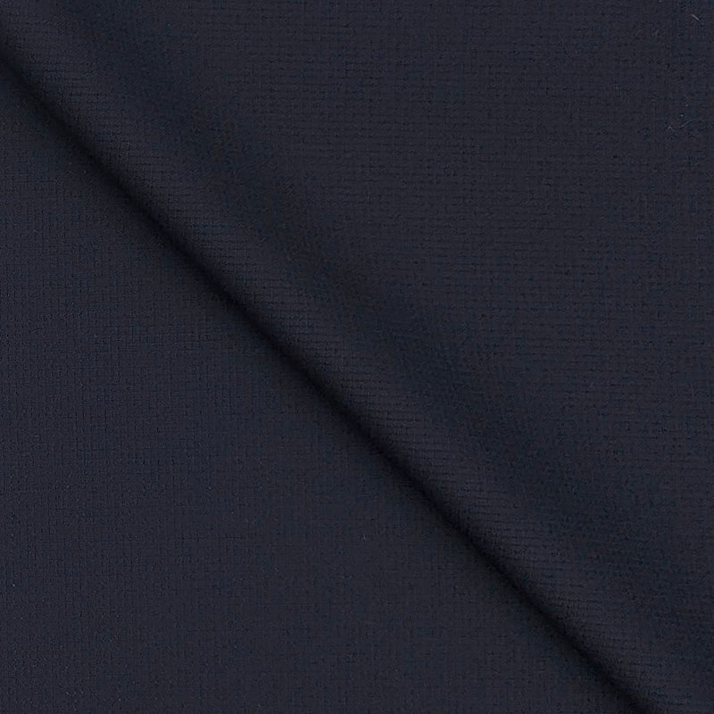 Suiting (1.60 Mtr) Reid N Taylor Super 100s Count Wool blended Dotted Colour Midnight Blue