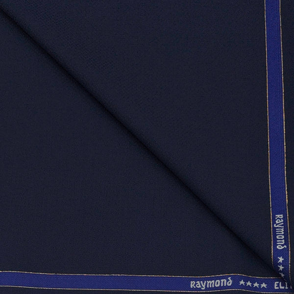 Suit Fabric Raymond Super Fine Wool Blended Dotted Color Dark Blue