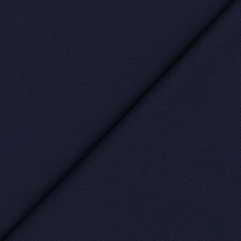 Suit Fabric Raymond Super Fine Wool Blended Dotted Color Dark Blue