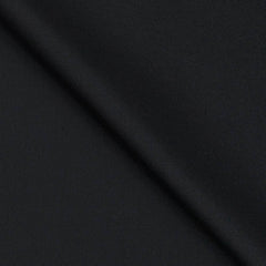 Suit Fabric Raymond Super Fine Wool Blended Plain Color Black