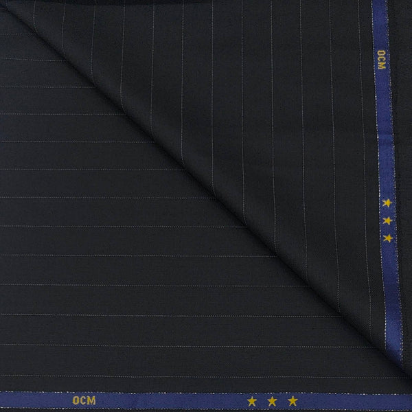 Suit Fabric Ocm Poly Viscose Broad Lining Color Black