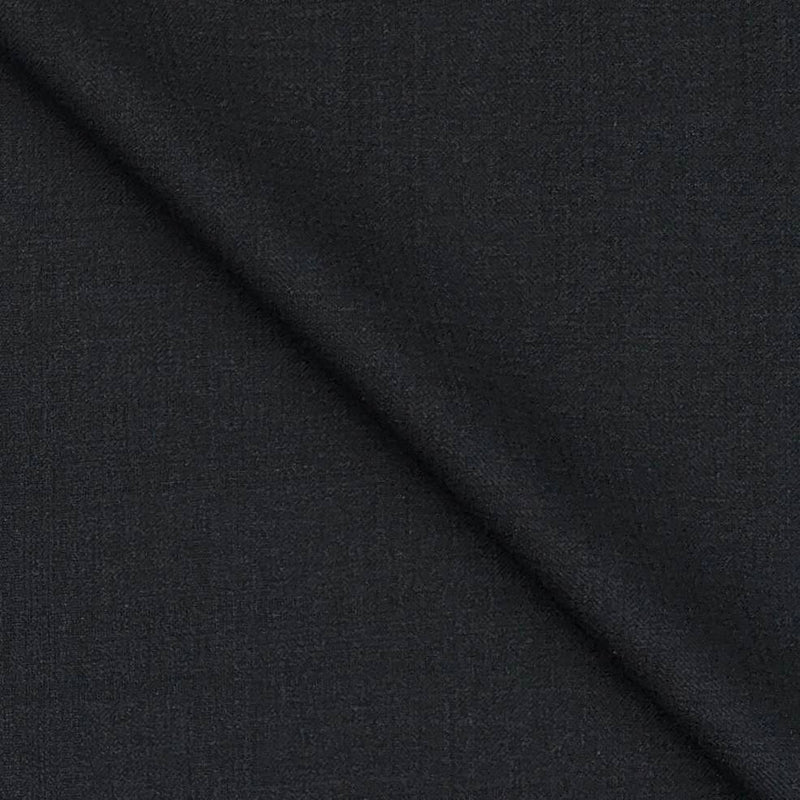 Suit Fabric Reid N Taylor Super 100s Count Wool Blended Self Texture Color Dark Grey