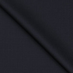 Suit Fabric Reid N Taylor Super 100s Count Wool Blended Mild Check Color Midnight Blue