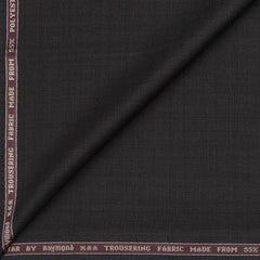 Suit Fabric Raymond Poly Viscose Broad Check Color Mocha Brown