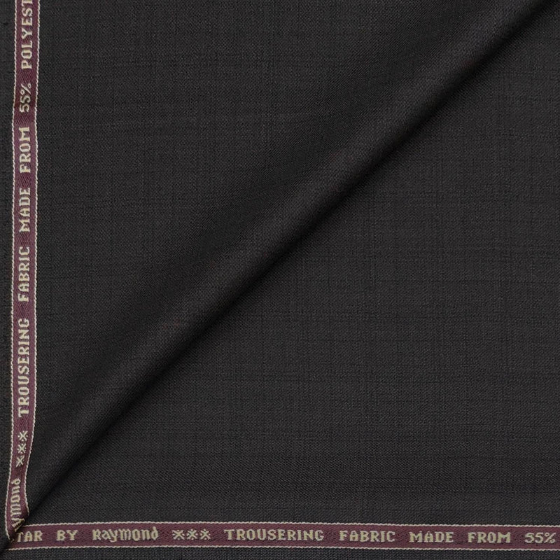Suit Fabric Raymond Poly Viscose Broad Check Color Mocha Brown