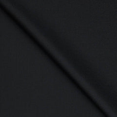 Koti Fabric Raymond 45% Merino Wool Plain Colour Black