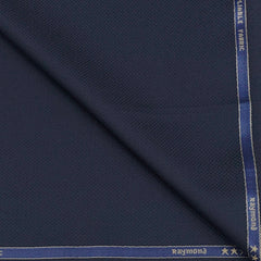 Koti Fabric Raymond Poly viscose Dotted Colour Dark Blue