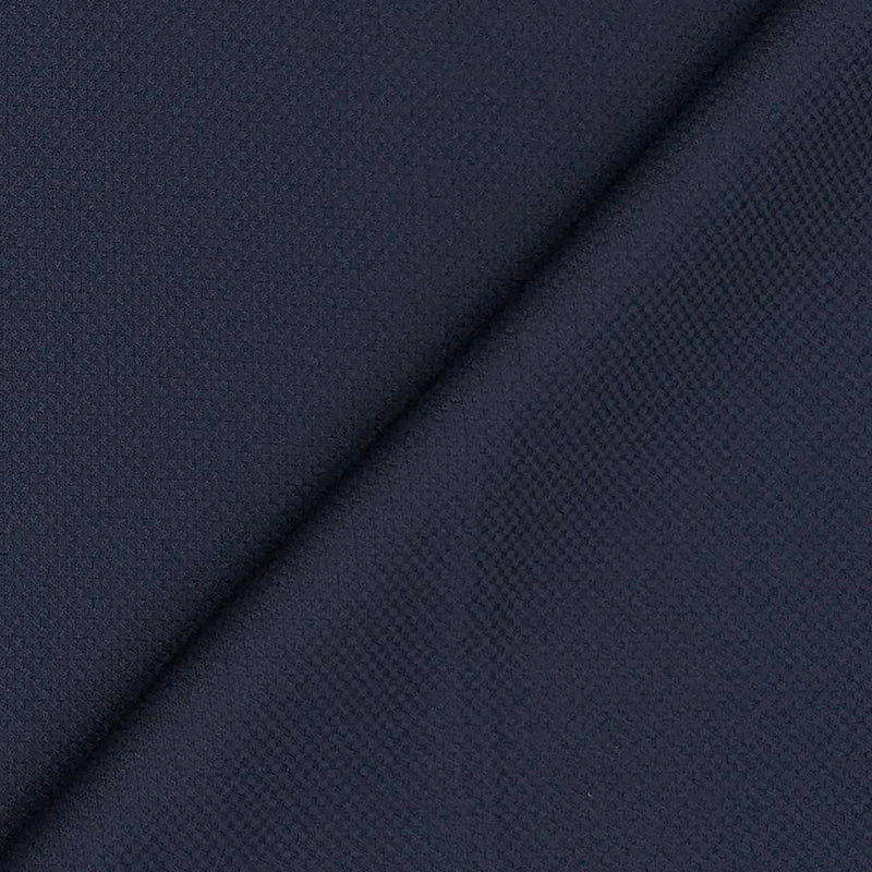 Koti Fabric Raymond Poly viscose Dotted Colour Dark Blue