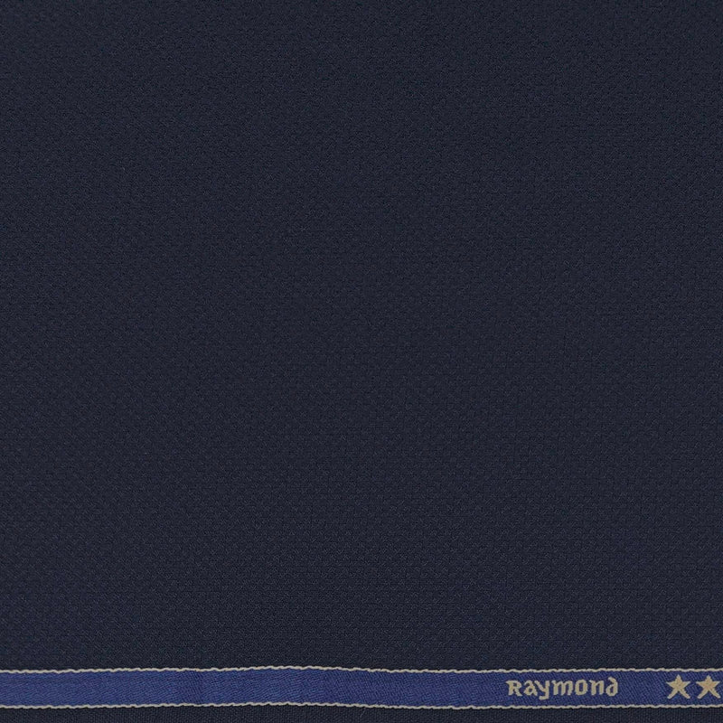 Koti Fabric Raymond Poly viscose Dotted Colour Dark Blue