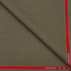 Koti Fabric Raymond Wool Blended Dobby Colour Peanut Brown