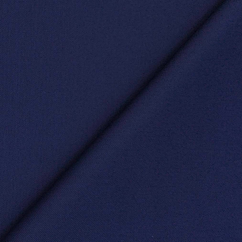 Koti Fabric Raymond Poly viscose Plain Colour Blue