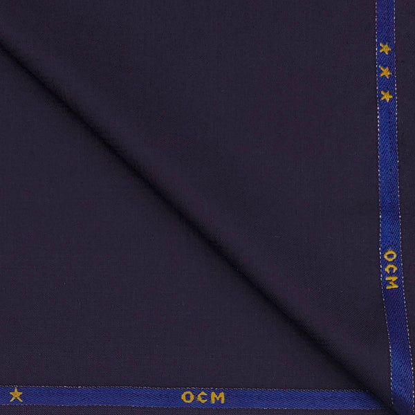 koti Fabric Ocm Poly Viscose Plain Check Colour Wine