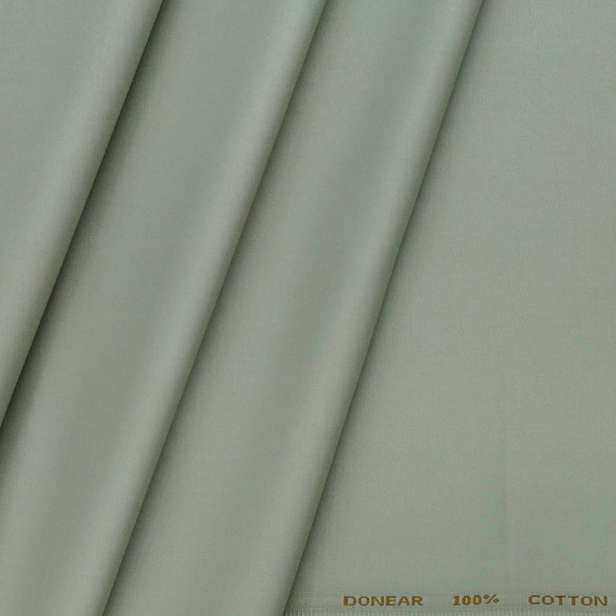 Trouser Fabric Donear Pure Cotton Plain Colour Light Pista Green
