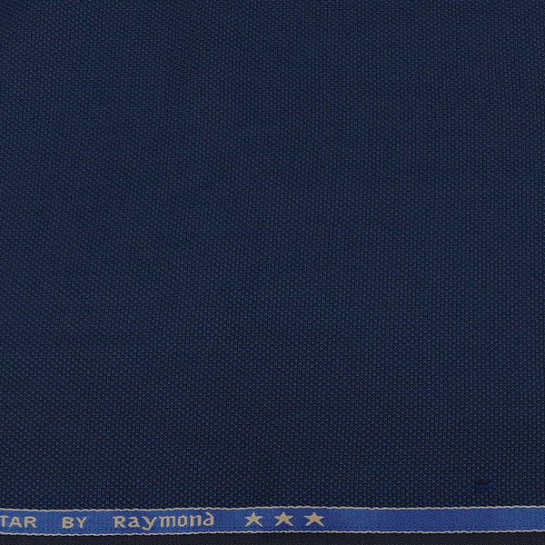Trouser Fabric Raymond Poly Viscose Dobby Colour Cornflower Blue