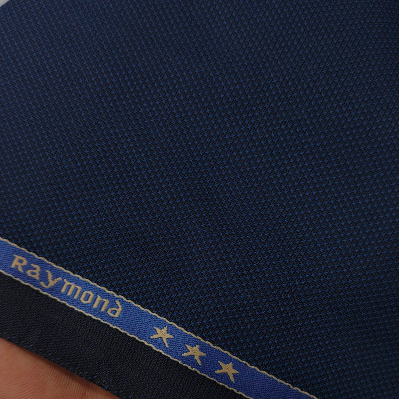 Trouser Fabric Raymond Poly Viscose Dobby Colour Cornflower Blue